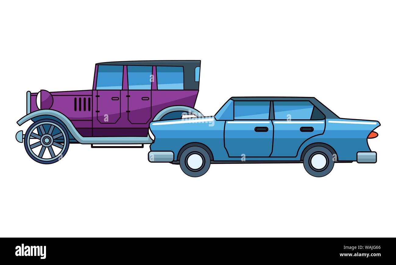 Vintage and classic cars vehicles Stock Vector Image & Art - Alamy