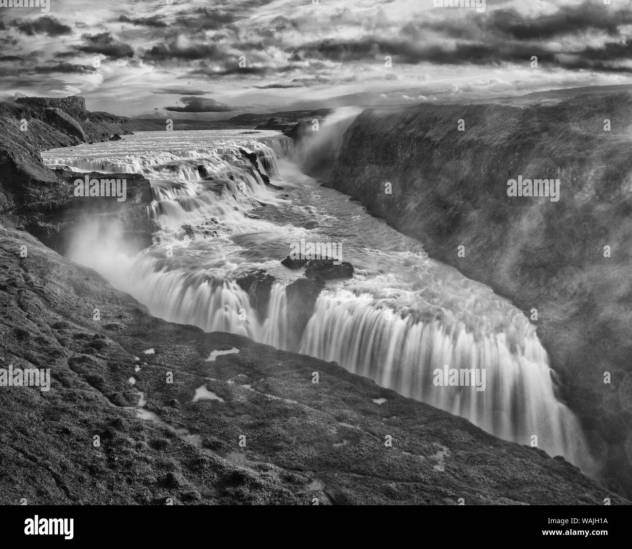 Iceland, Gullfoss, Golden Circle Stock Photo Alamy