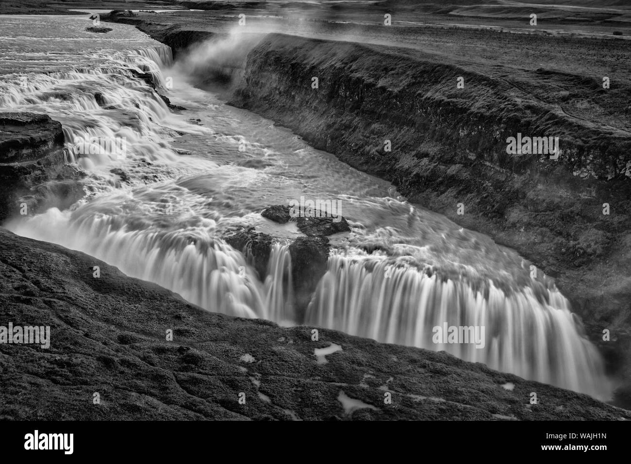 Iceland, Gullfoss, Golden Circle Stock Photo Alamy