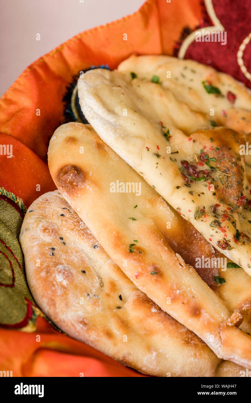 Naan bread with ghee hires stock photography and images Alamy