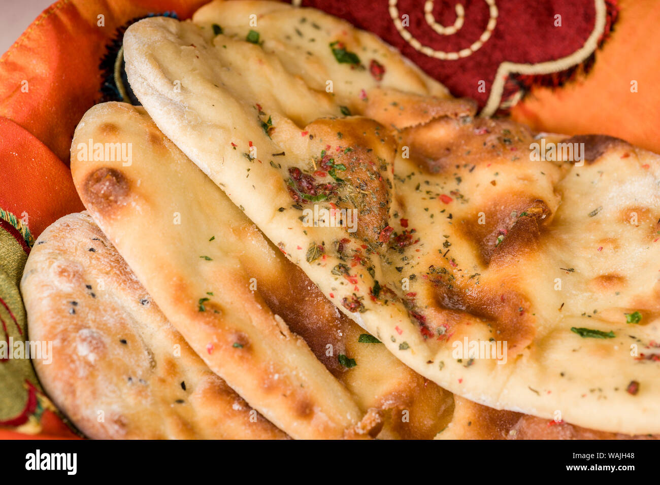 Naan bread with ghee hires stock photography and images Alamy