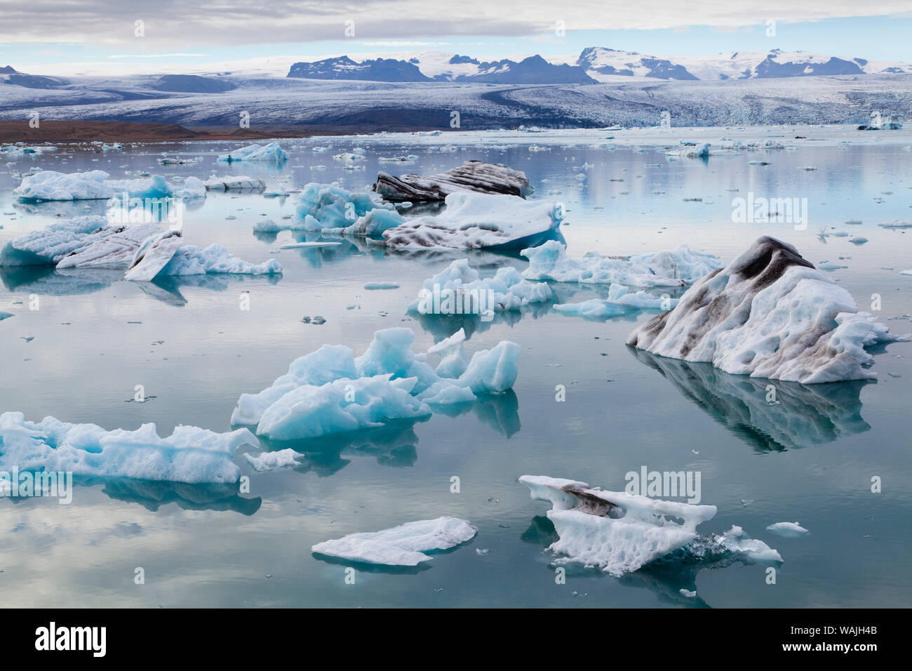 Iceland, Jokulsarlon icebergs Stock Photo