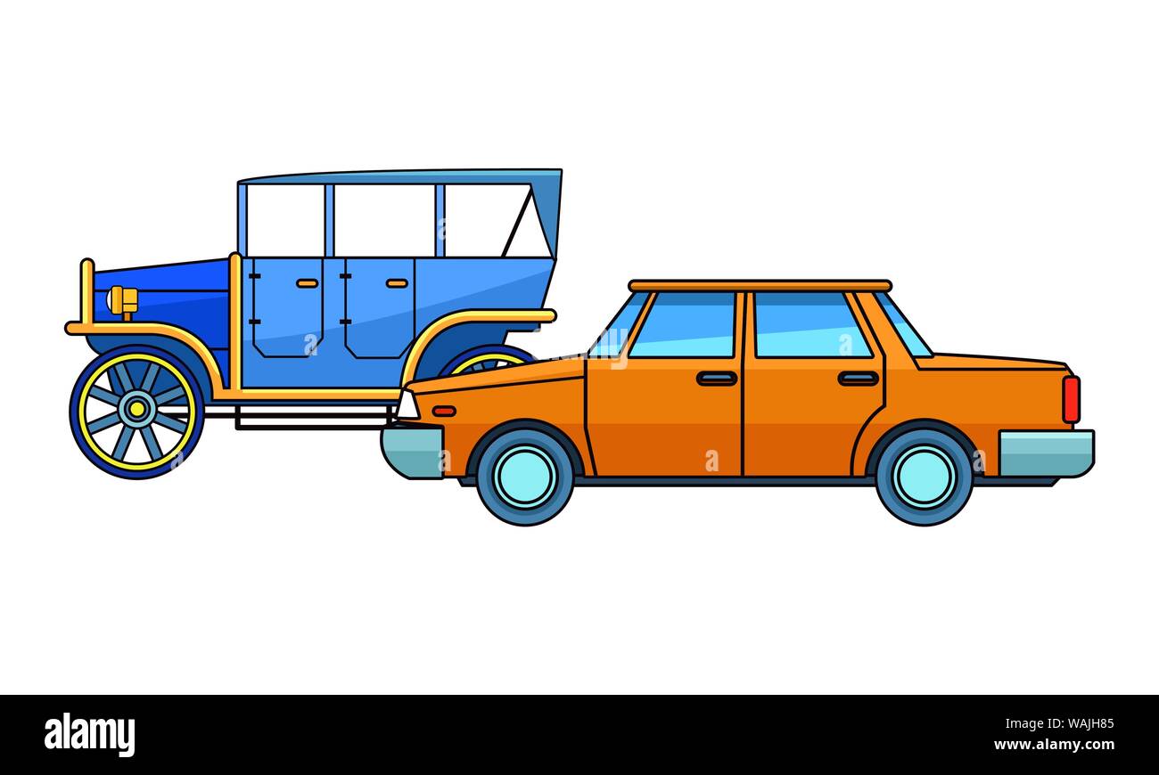 Vintage and classic cars vehicles Stock Vector Image & Art - Alamy