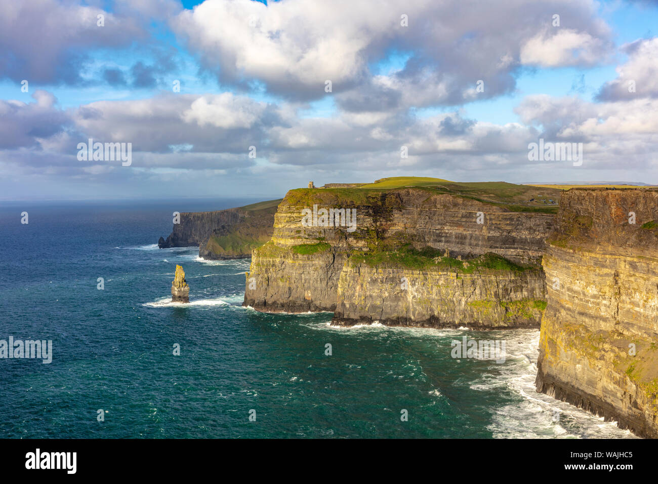 The Cliffs of Moher in County Clare Ireland Stock Photo