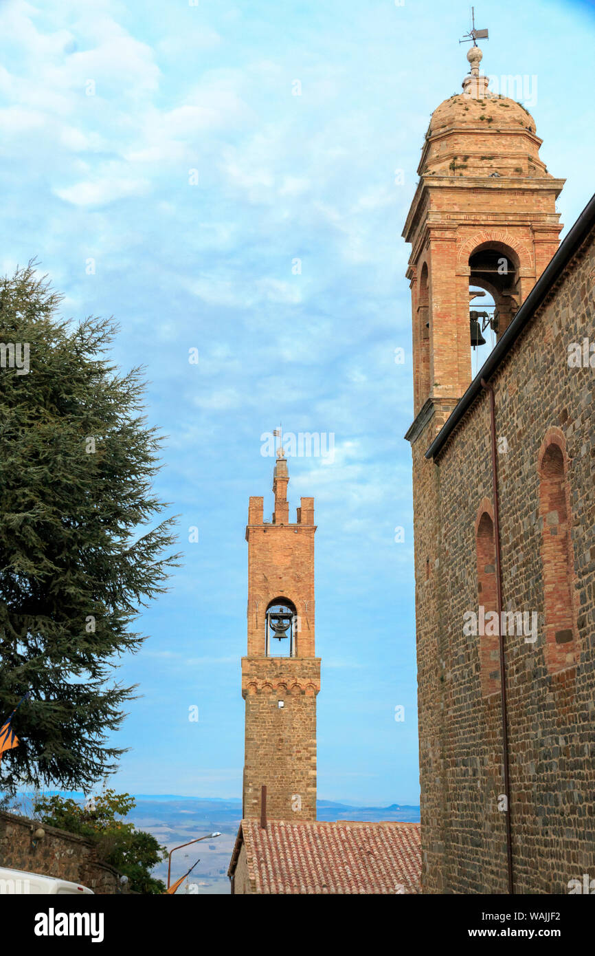 Italy, Tuscany, province of Siena, Montalcino. Chiesa della Madonna del Soccorso. Stock Photo