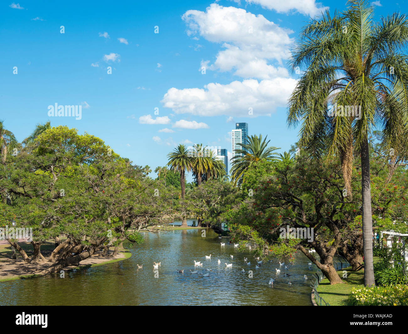 Bosques de Palermo park. Buenos Aires, capital of Argentina. Stock Photo