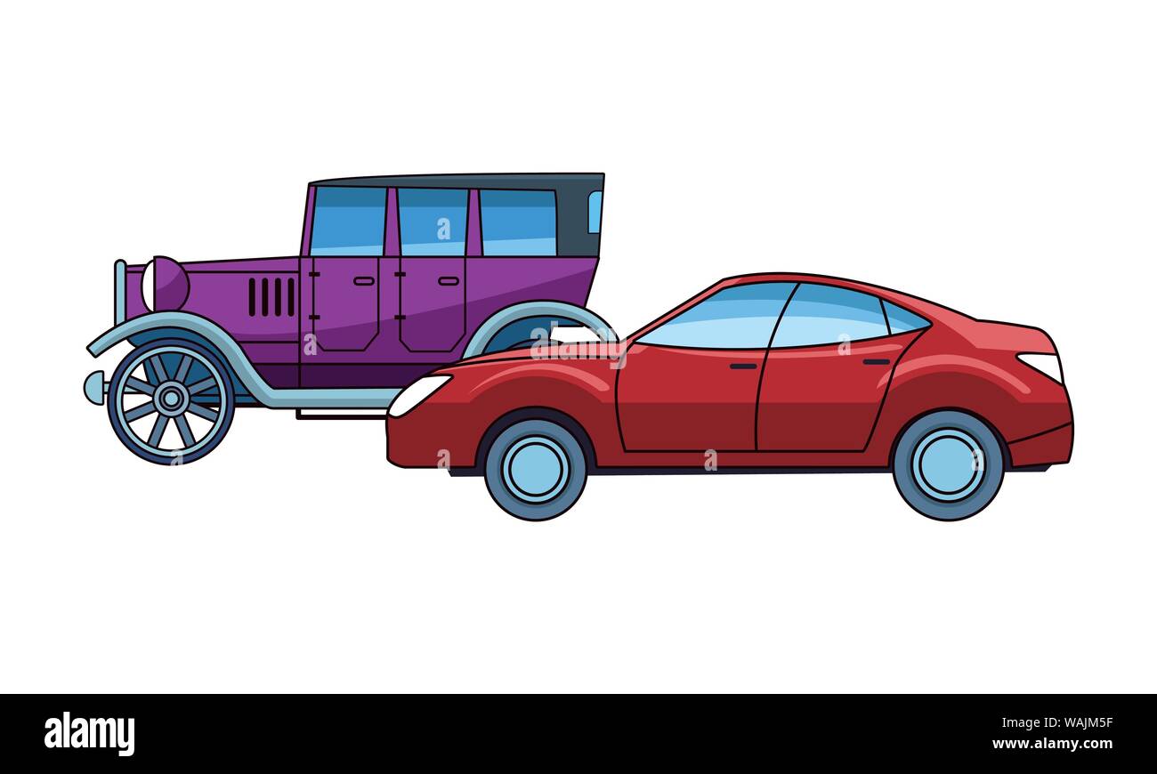 Vintage and classic cars vehicles Stock Vector Image & Art - Alamy