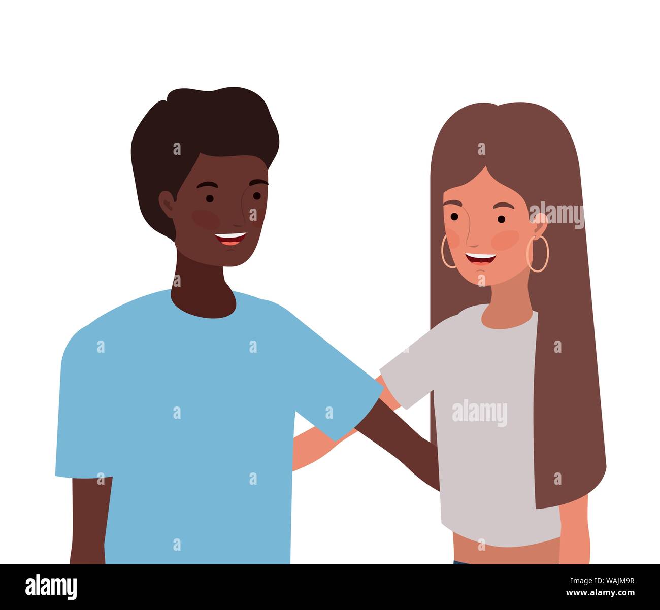 couple of people smiling and hugging each other Stock Vector Image & Art - Alamy couple of people smiling and hugging each other Stock Vector Image & Art - Alamy
