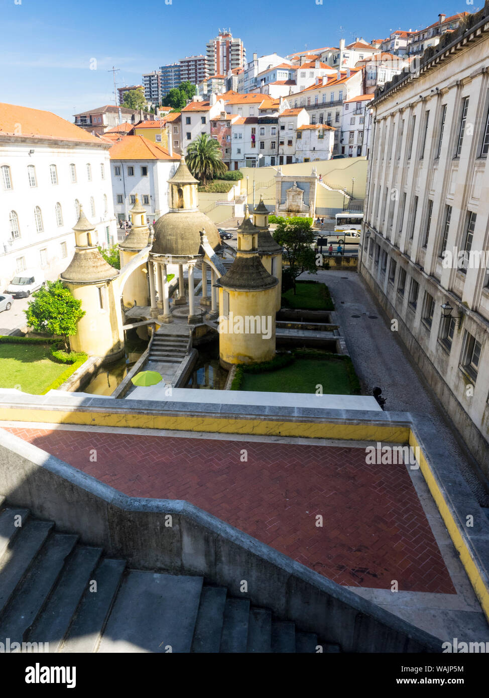 Portugal, Coimbra. Jardim da Manga or Claustro da Manga Stock Photo - Alamy