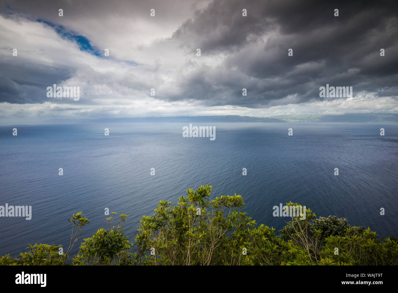Portugal, Azores, Pico Island, Terra Alta. Miradouro da Terra Alta