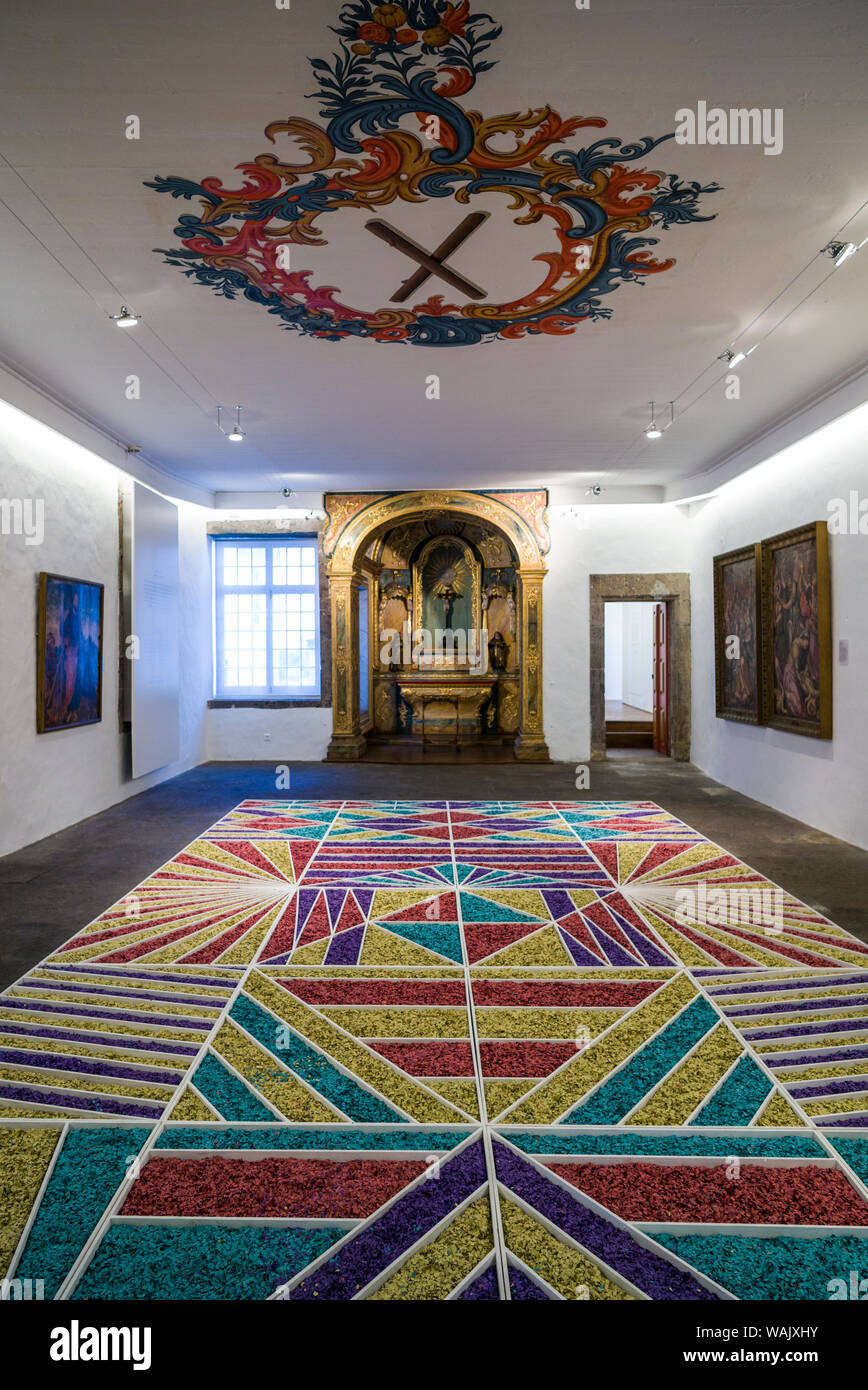 Portugal, Azores, Sao Miguel Island, Ponta Delgada. Museo Carlos