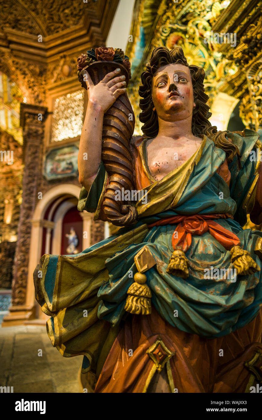 Portugal, Azores, Sao Miguel Island, Ponta Delgada. Igreja do Colegio