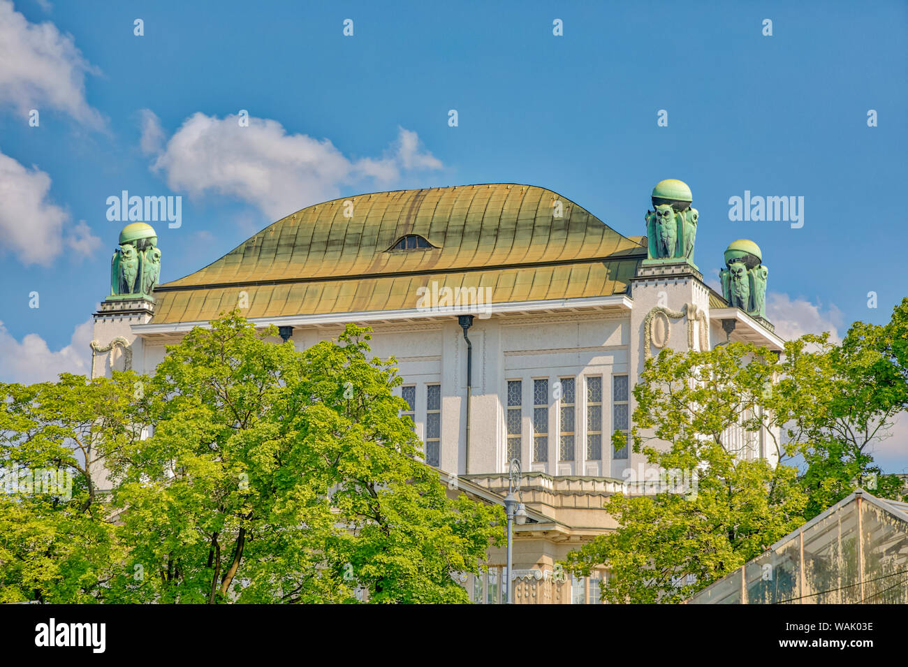Croatia, Zagreb. Croatian State Archives building in downtown. Credit as: Fred Lord / Jaynes Gallery / DanitaDelimont.com Stock Photo