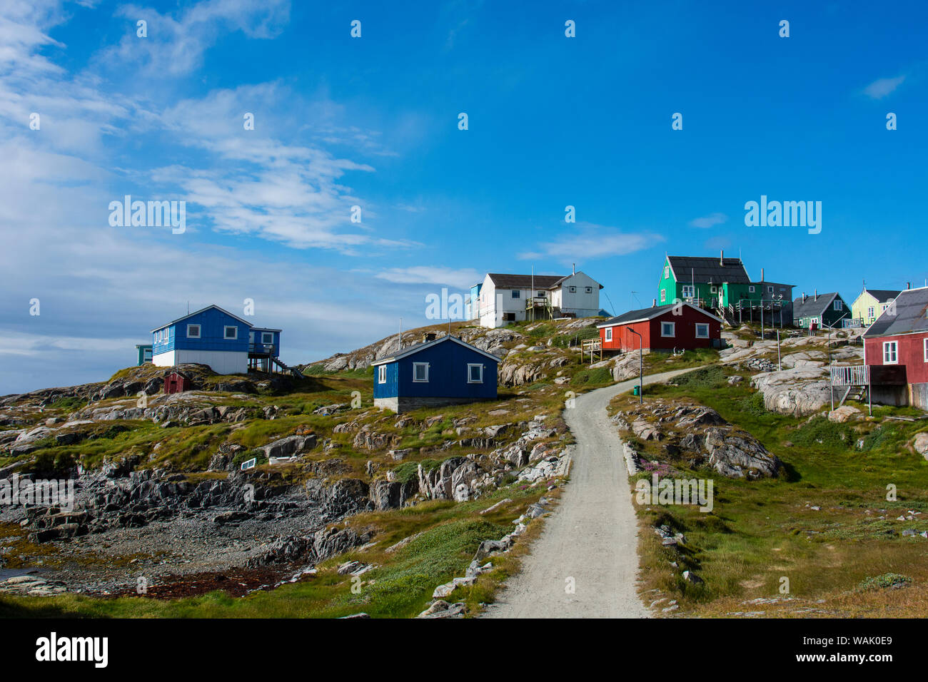 Greenland road hi-res stock photography and images - Alamy