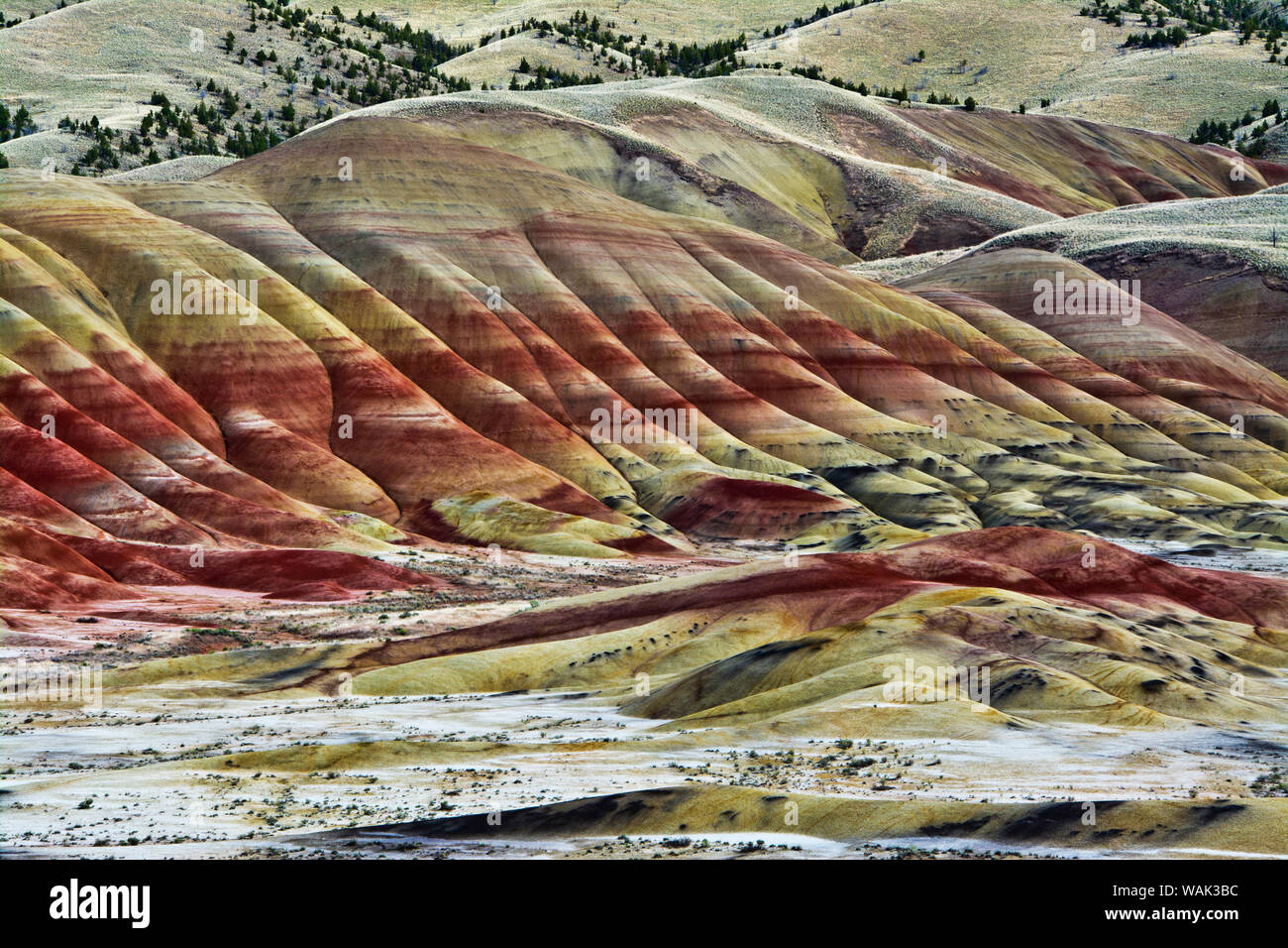 Painted Hills, John Day Fossil Beds National Monument, Mitchell, Oregon