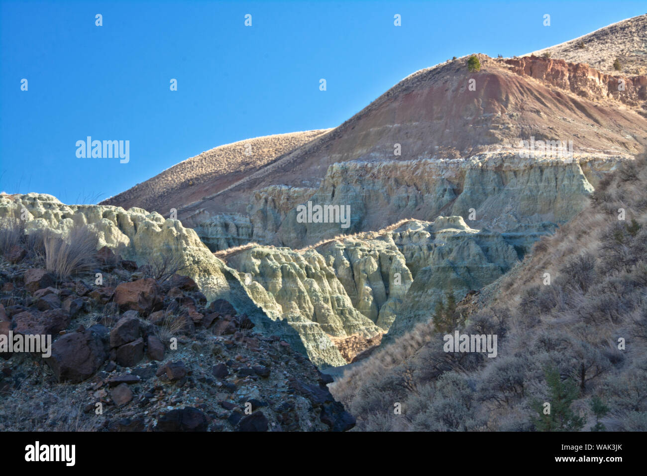 Blue Basin, John Day Fossil Beds, Oregon, USA Stock Photo Alamy