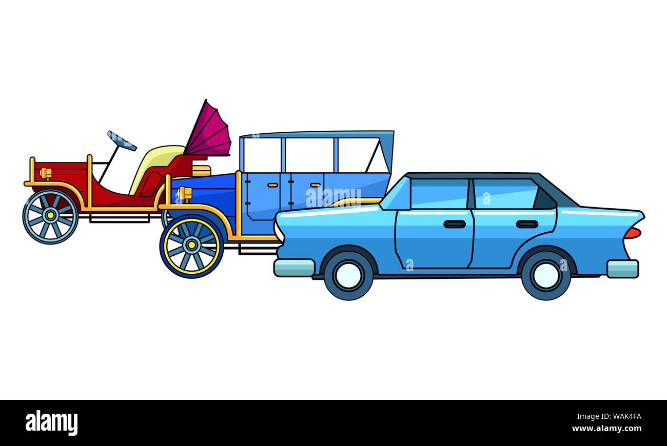 Vintage and classic cars vehicles Stock Vector Image & Art - Alamy