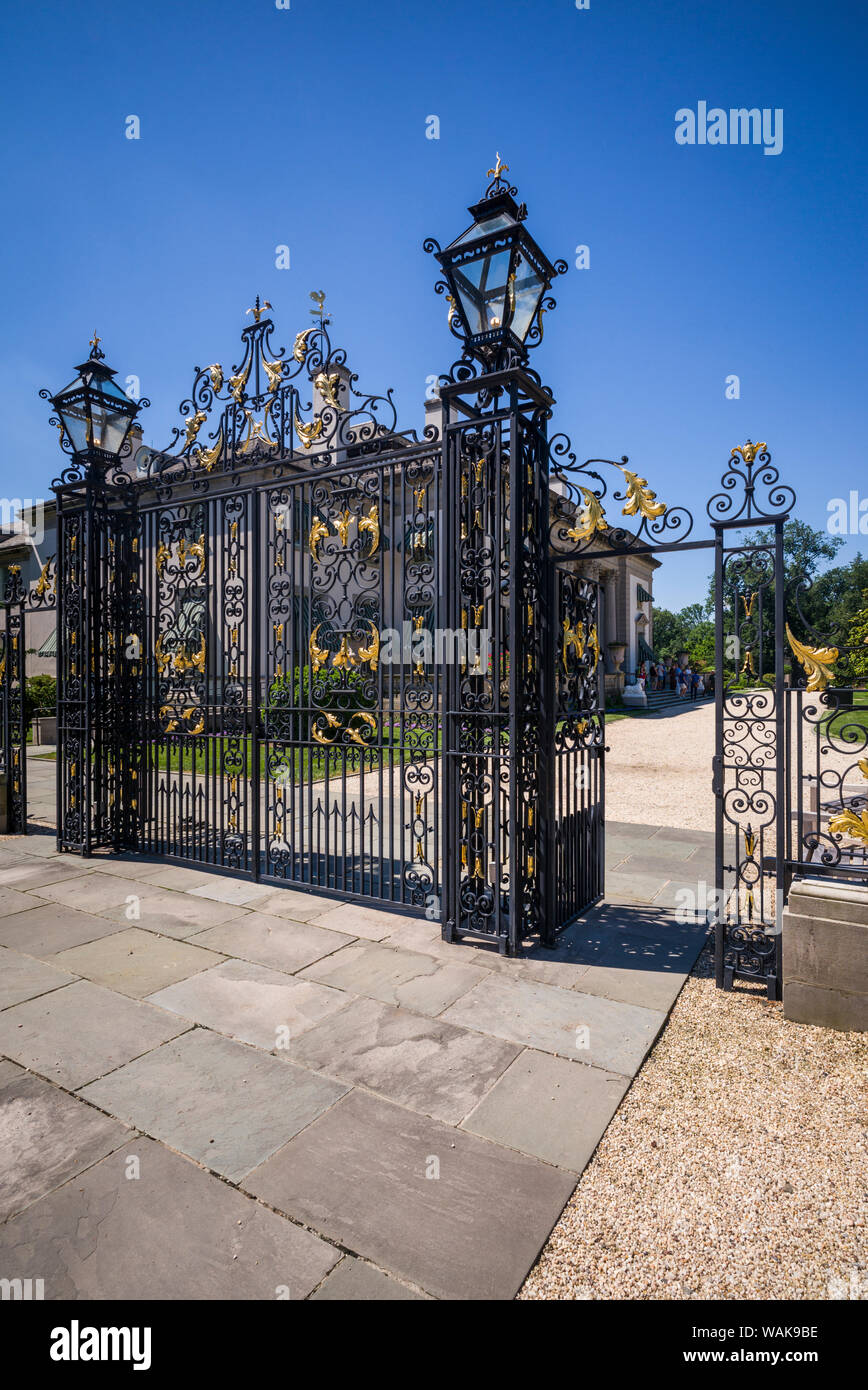 USA, Delaware, Wilmington. Nemours Estate, former home of industrialist Alfred I. DuPont and family. Stock Photo