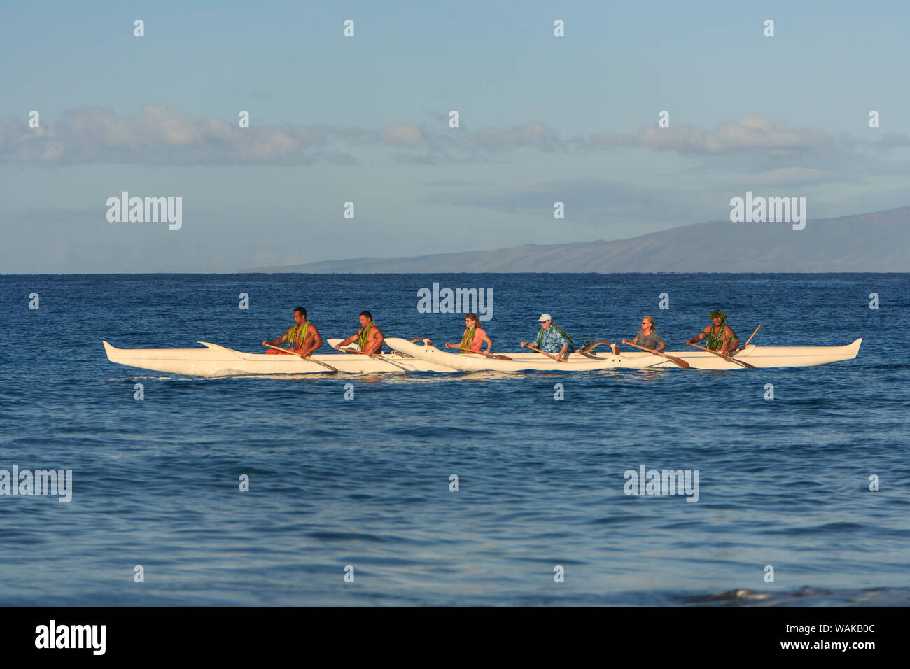 Participants and instructors, Hawaiian Cultural Canoe Experience