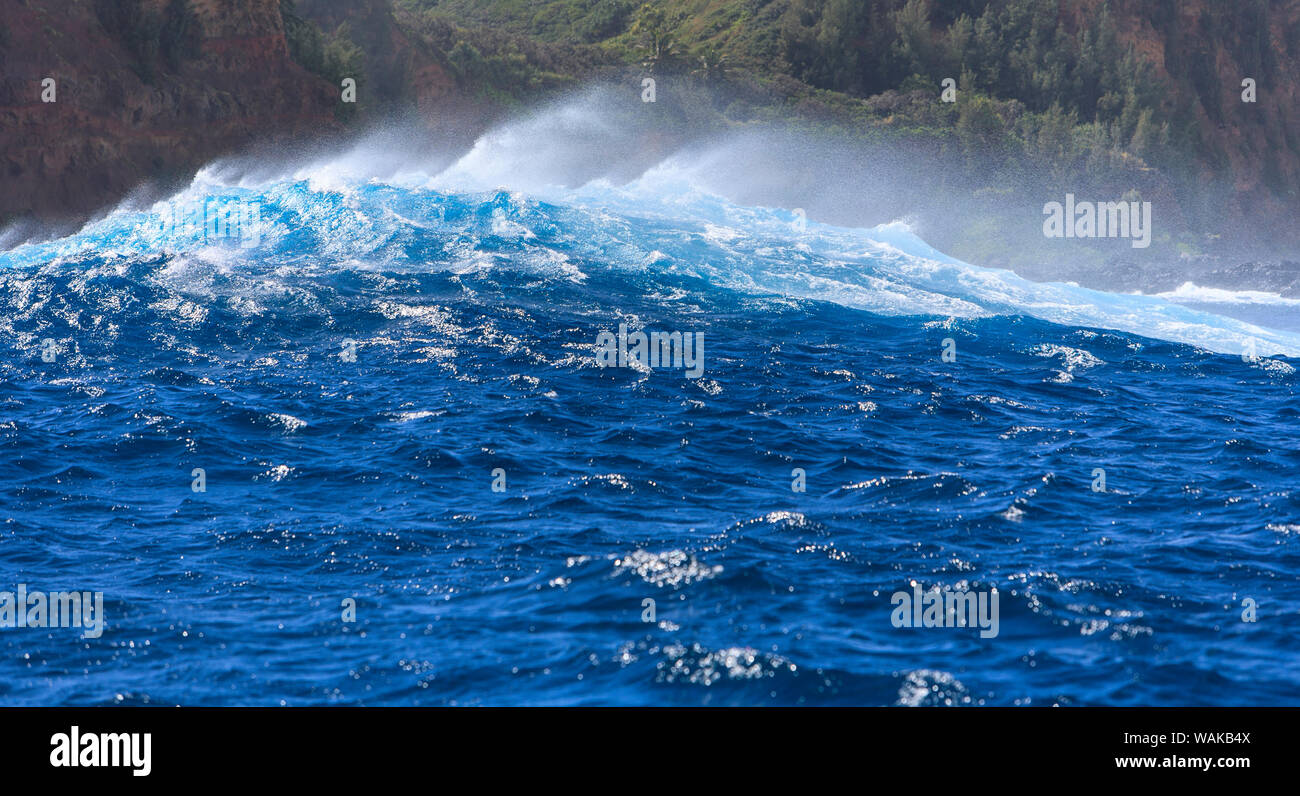 Horizontal wave background hi-res stock photography and images - Alamy