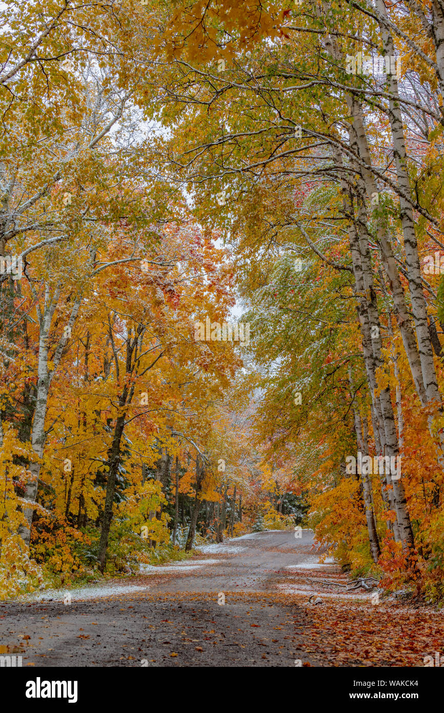 Michigan upper peninsula snow hires stock photography and images Alamy