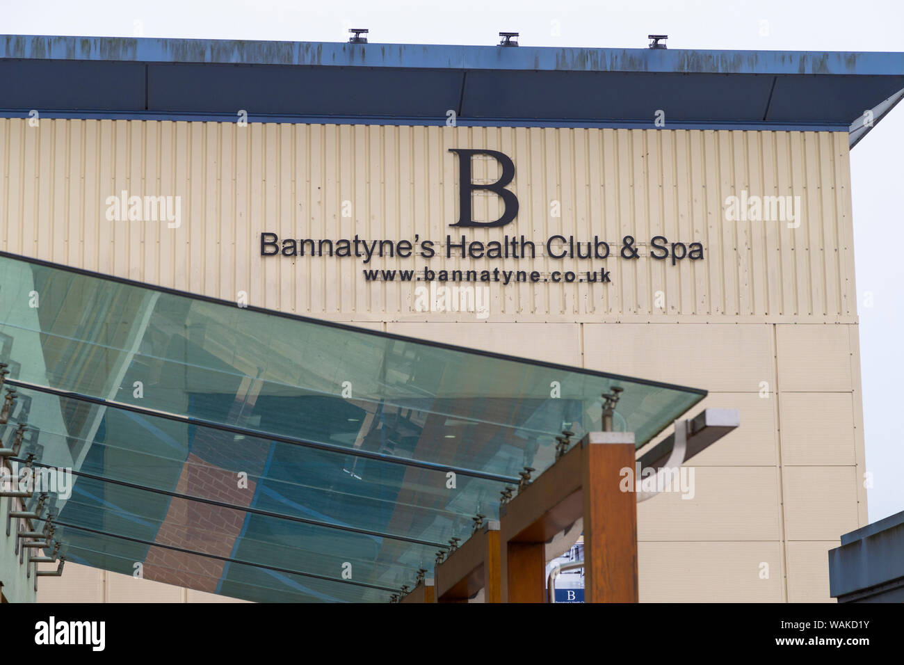 Bannatynes health club & spa, ashford, kent, uk Stock Photo