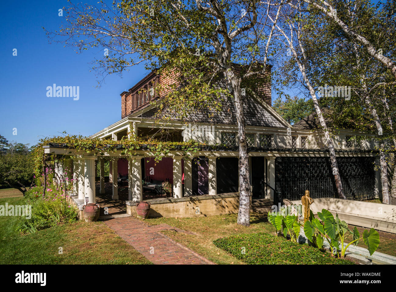 USA, New Hampshire, Cornish. SaintGaudens National Historic Park, former home of 19th century