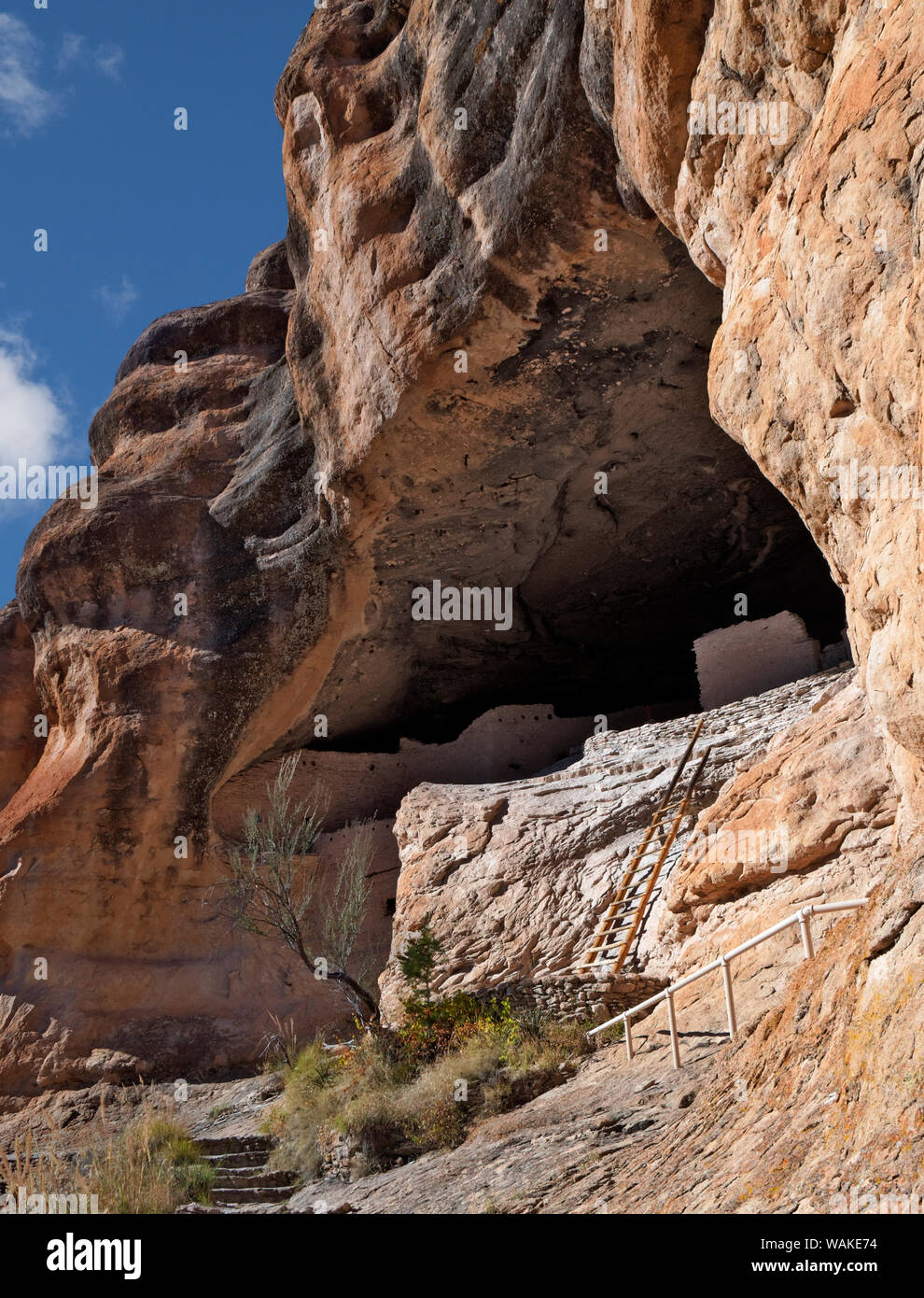USA, New Mexico. Ancient cliff dwelling. Credit as: Dennis Flaherty / Jaynes Gallery / DanitaDelimont.com Stock Photo