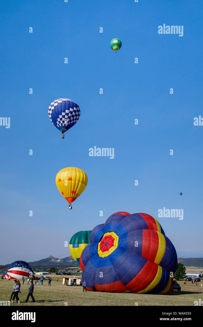 hot air balloon uses
