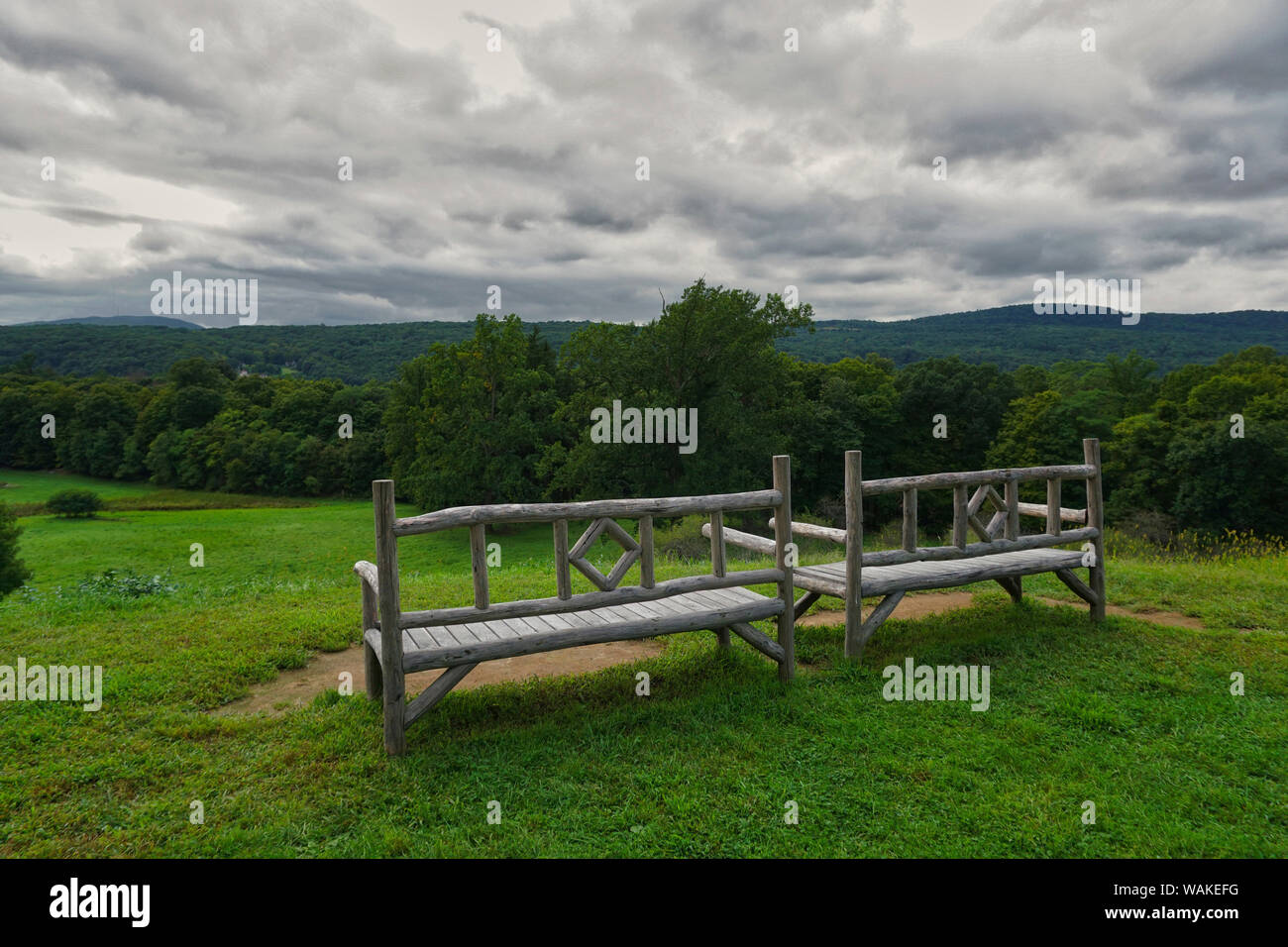 FDR's overlook at Springwood, the home of Franklin Delano Roosevelt at