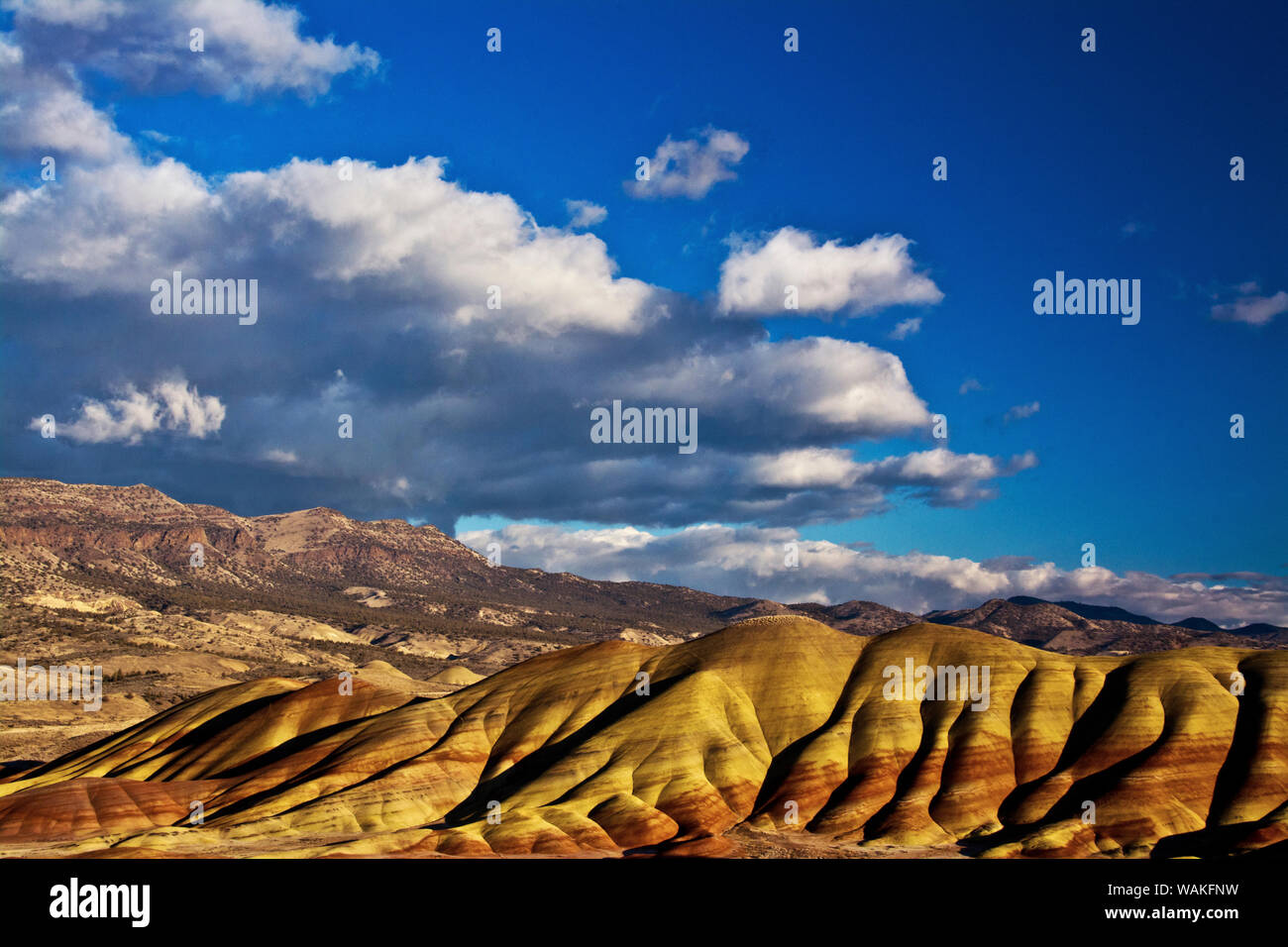 Painted Hills, John Day Fossil Beds, Oregon, USA Stock Photo Alamy