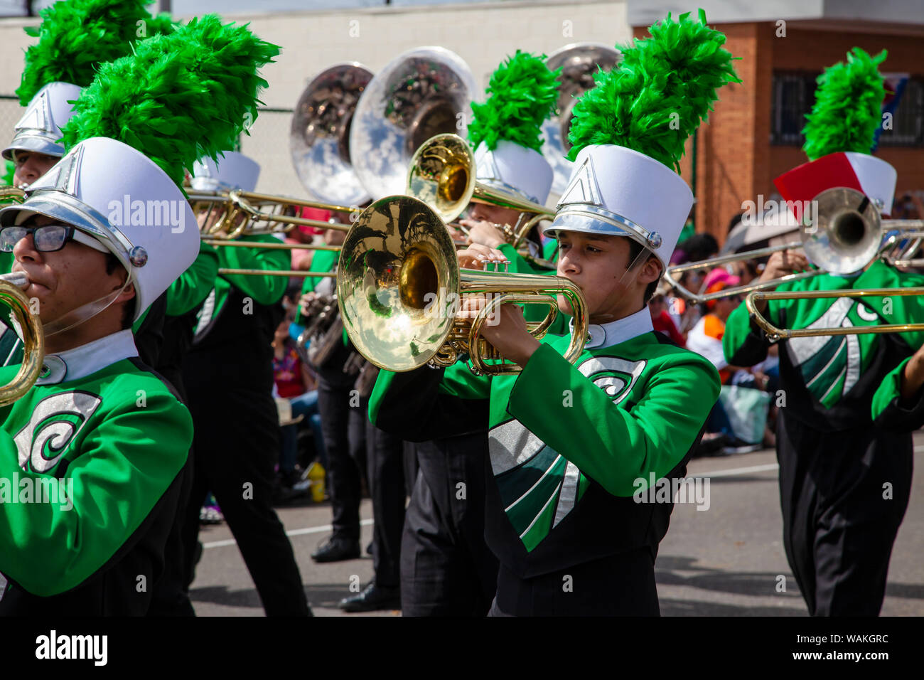 Charro Days Festival in Brownsville, Texas. (Editorial Use Only) Stock Photo