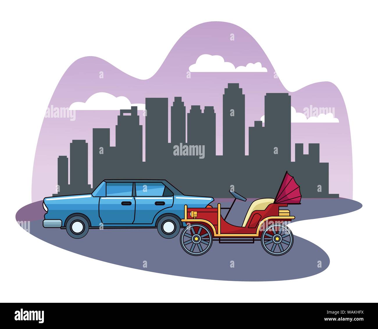 Vintage and classic cars vehicles Stock Vector Image & Art - Alamy