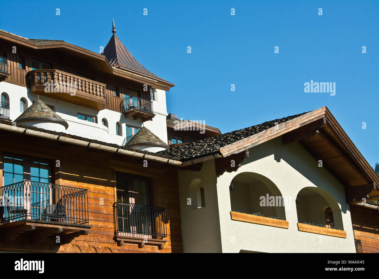 Leavenworth, Bavarian Village, Washington State, USA Stock Photo Alamy