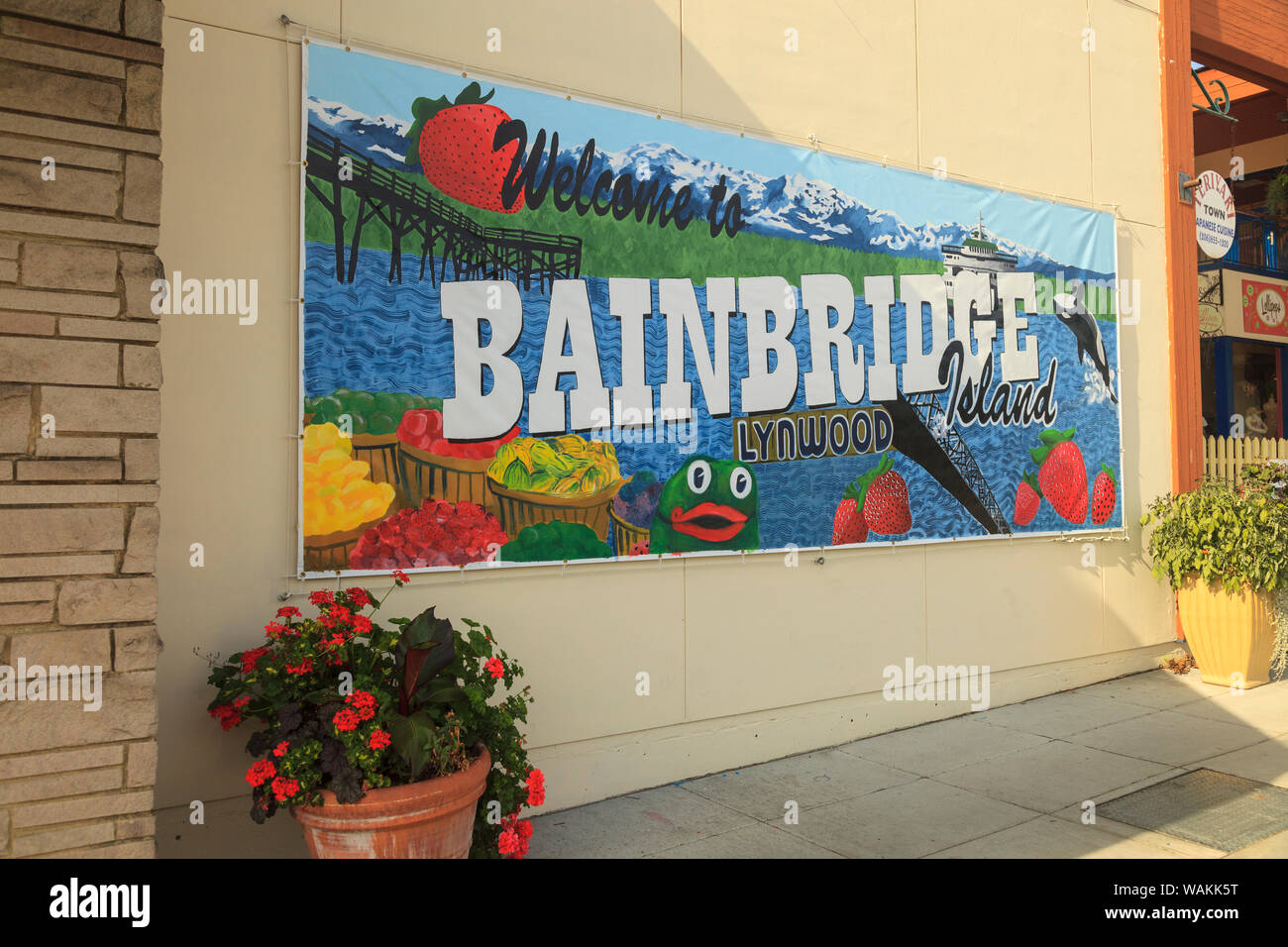 Town winslow bainbridge island hires stock photography and images Alamy