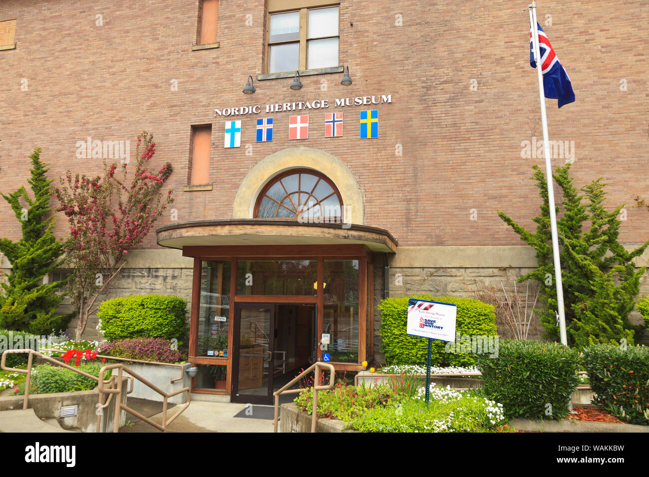 Nordic Heritage Museum, Ballard, Seattle, Washington State (Editorial