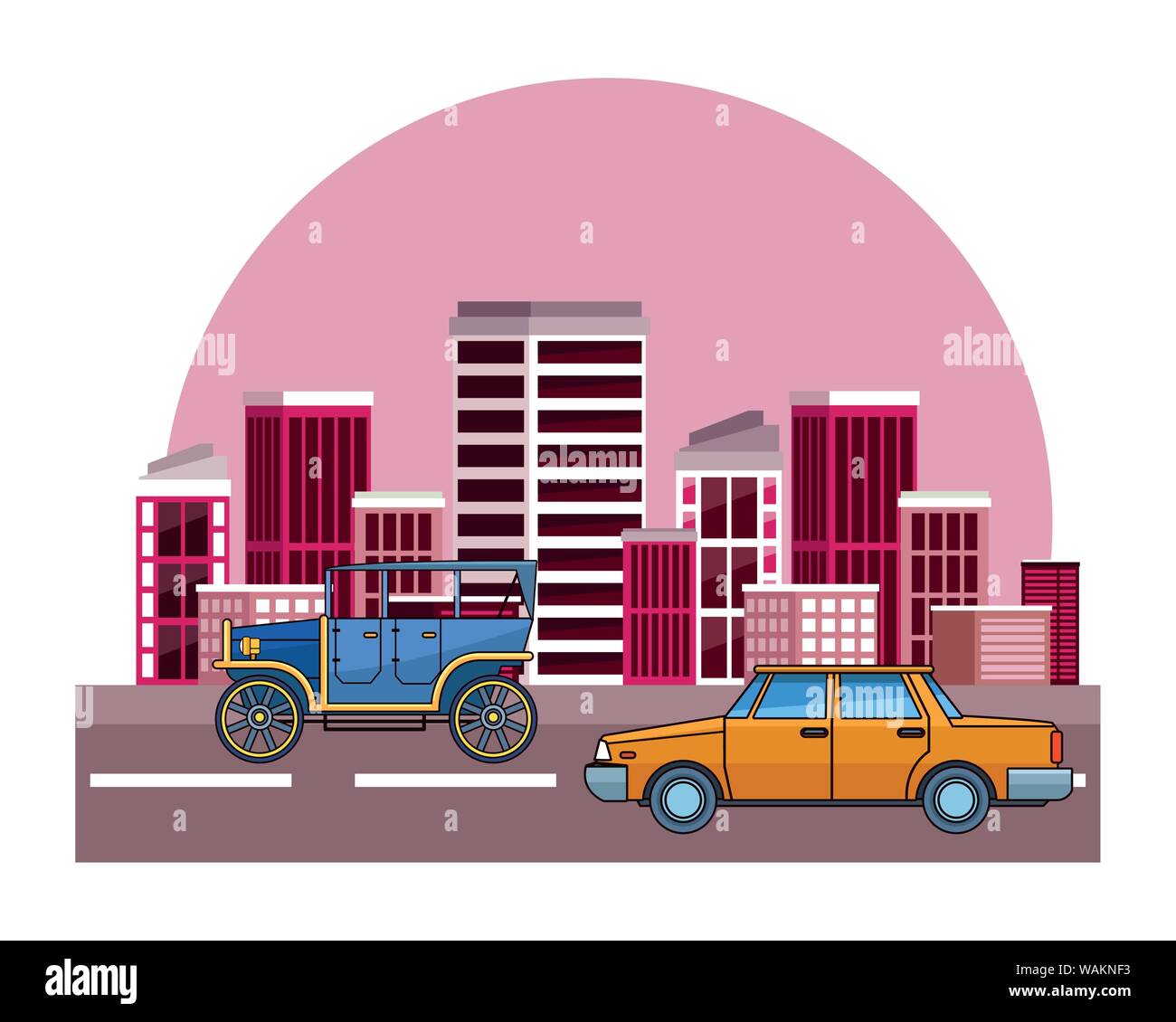 Vintage and classic cars vehicles Stock Vector Image & Art - Alamy