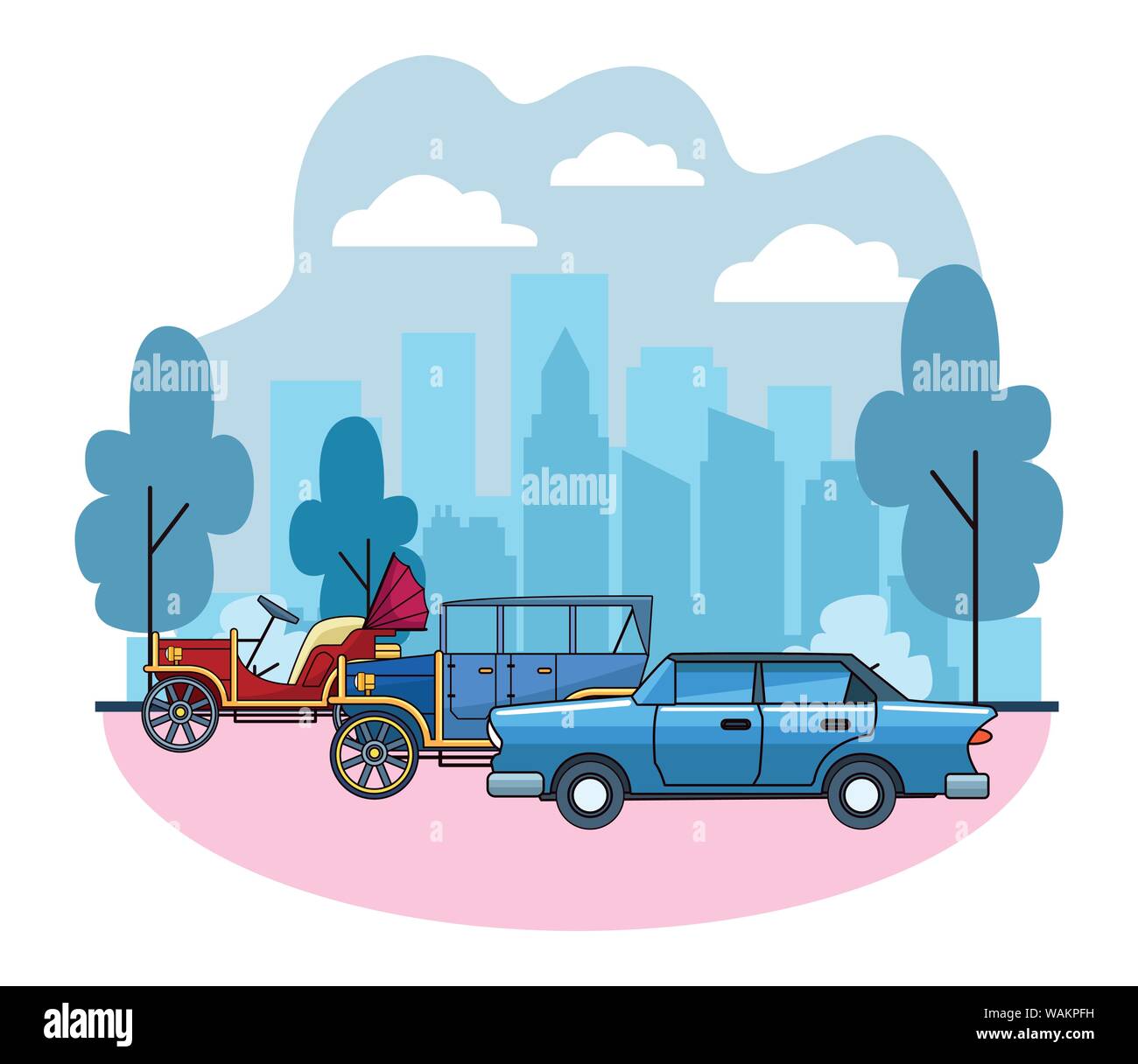 Vintage and classic cars vehicles Stock Vector Image & Art - Alamy