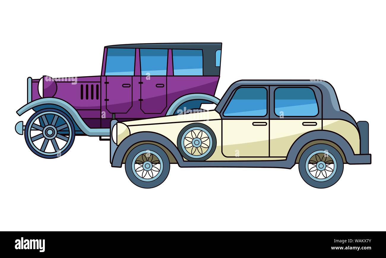 Vintage and classic cars vehicles Stock Vector Image & Art - Alamy