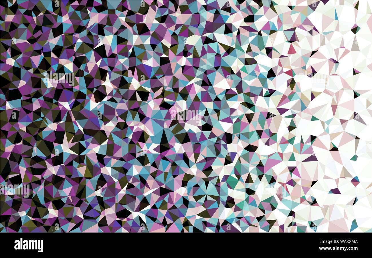 Triangular low poly, mosaic pattern background, Vector polygonal illustration graphic, Origami style with gradient Stock Photo