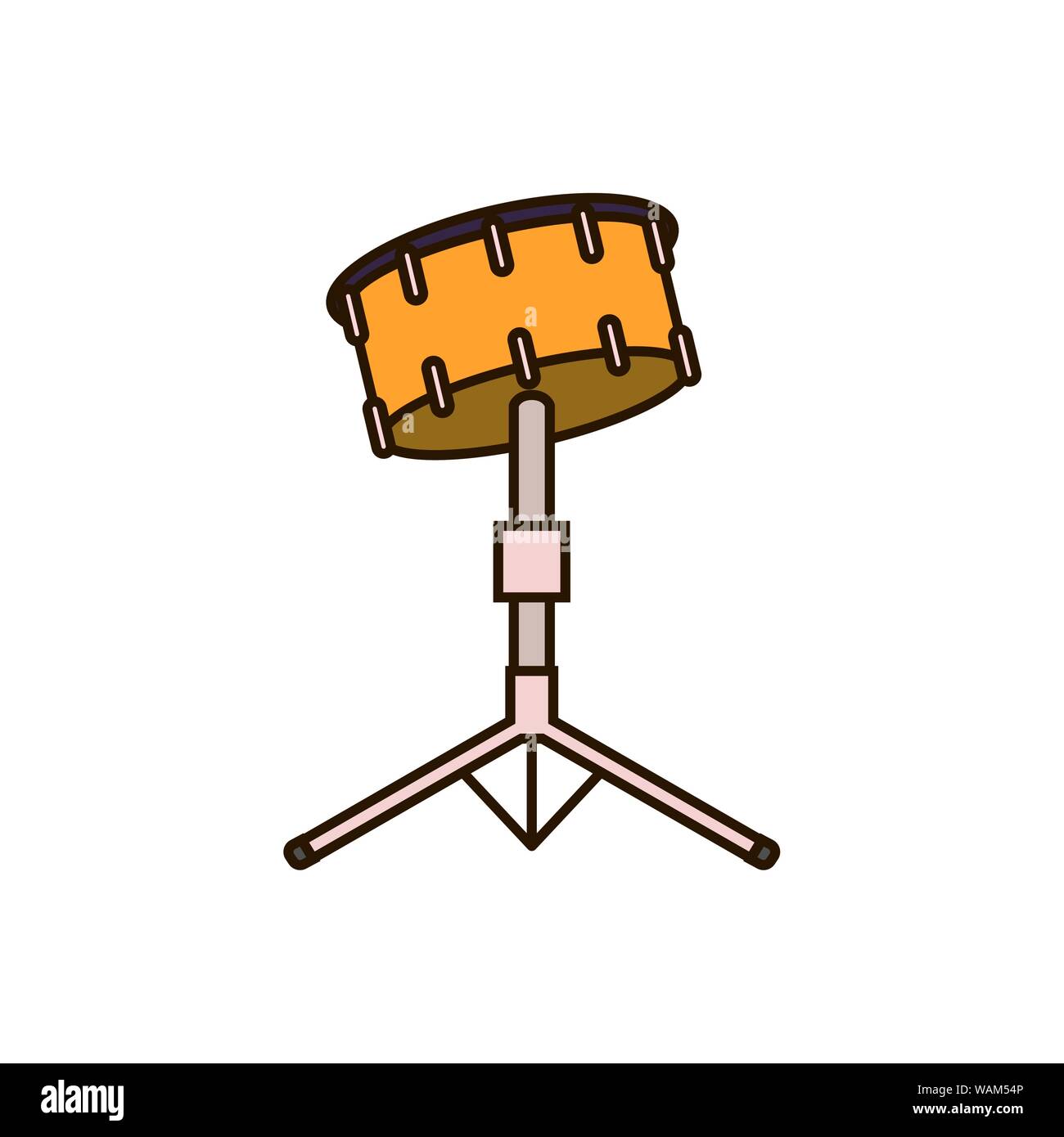 Timpani Instrument Drawing