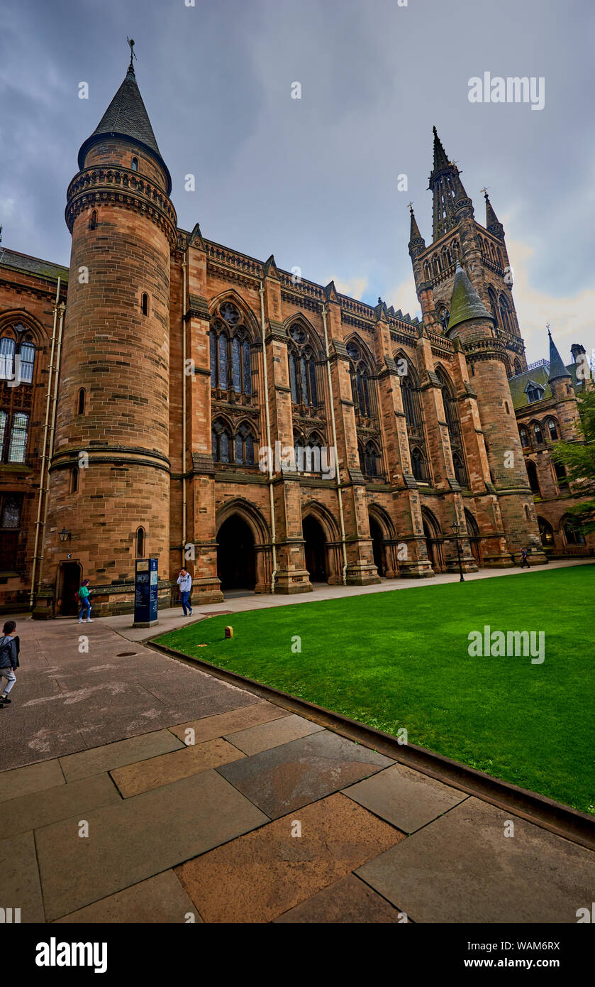 Glasgow University (GLAS1) Stock Photo