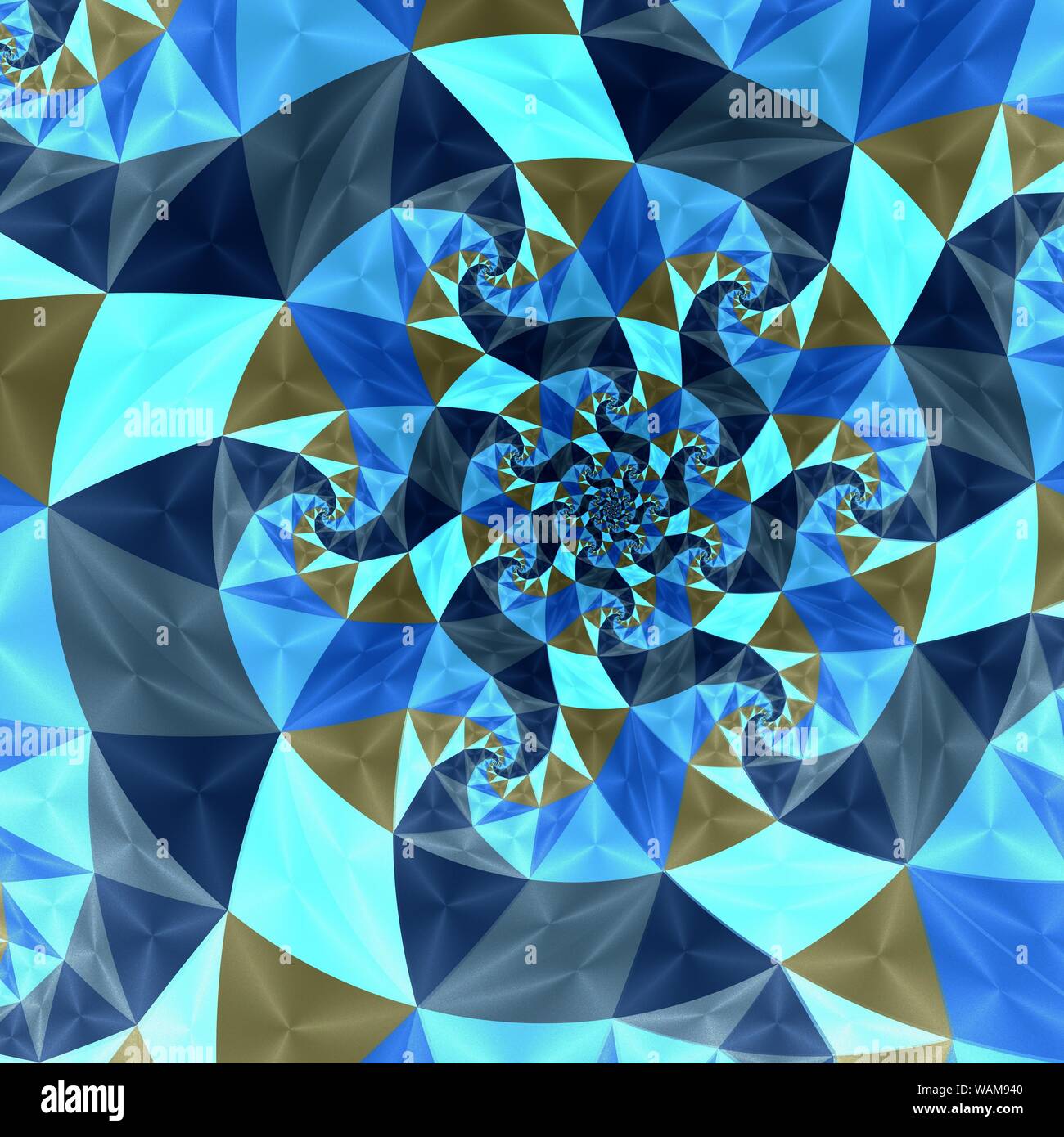 Abstract spiral art backdrop on white background Stock Photo Alamy