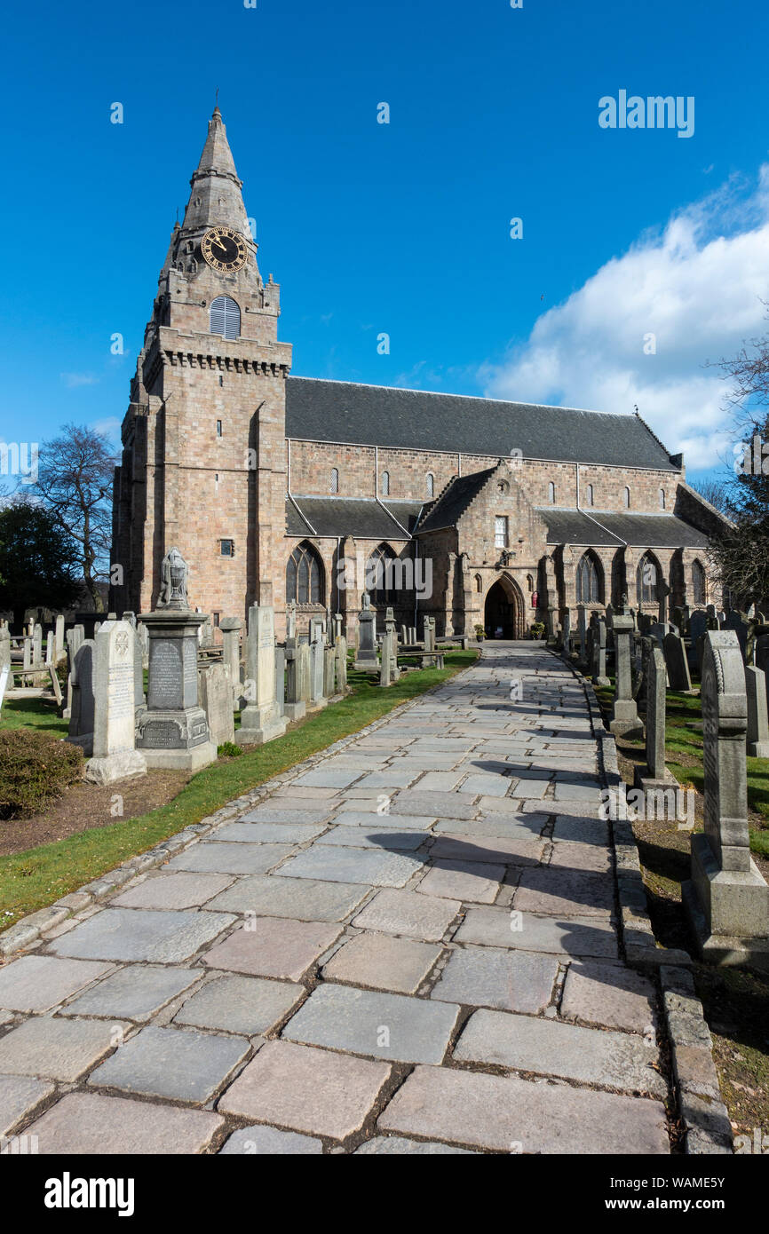 St. Machar’s Cathedral, Old Aberdeen, Aberdeen, Scotland, UK Stock Photo