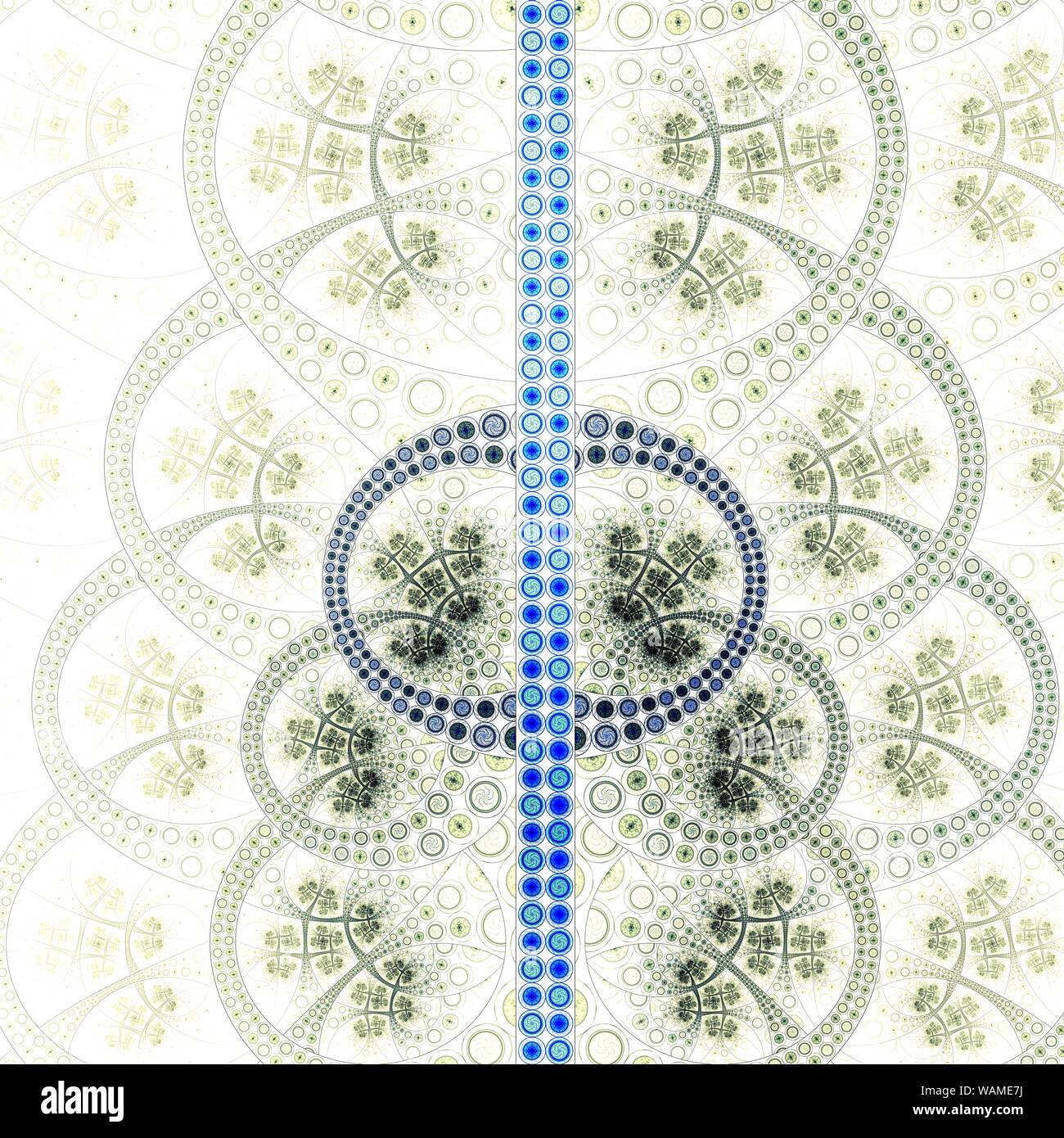 Dark fractal artwork, abstraction of a clockwork Stock Photo - Alamy