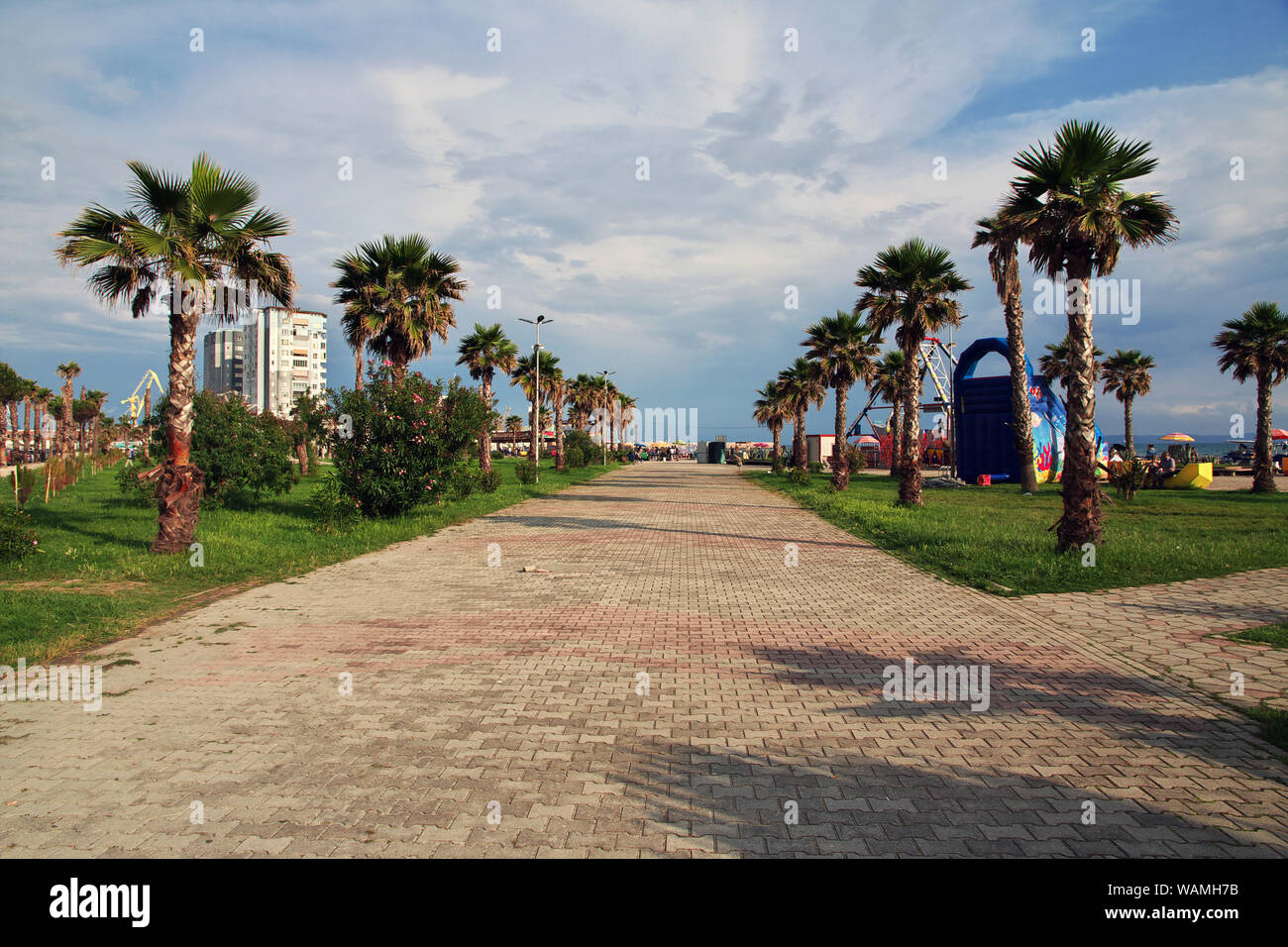The street in Durres, Albania Stock Photo Alamy