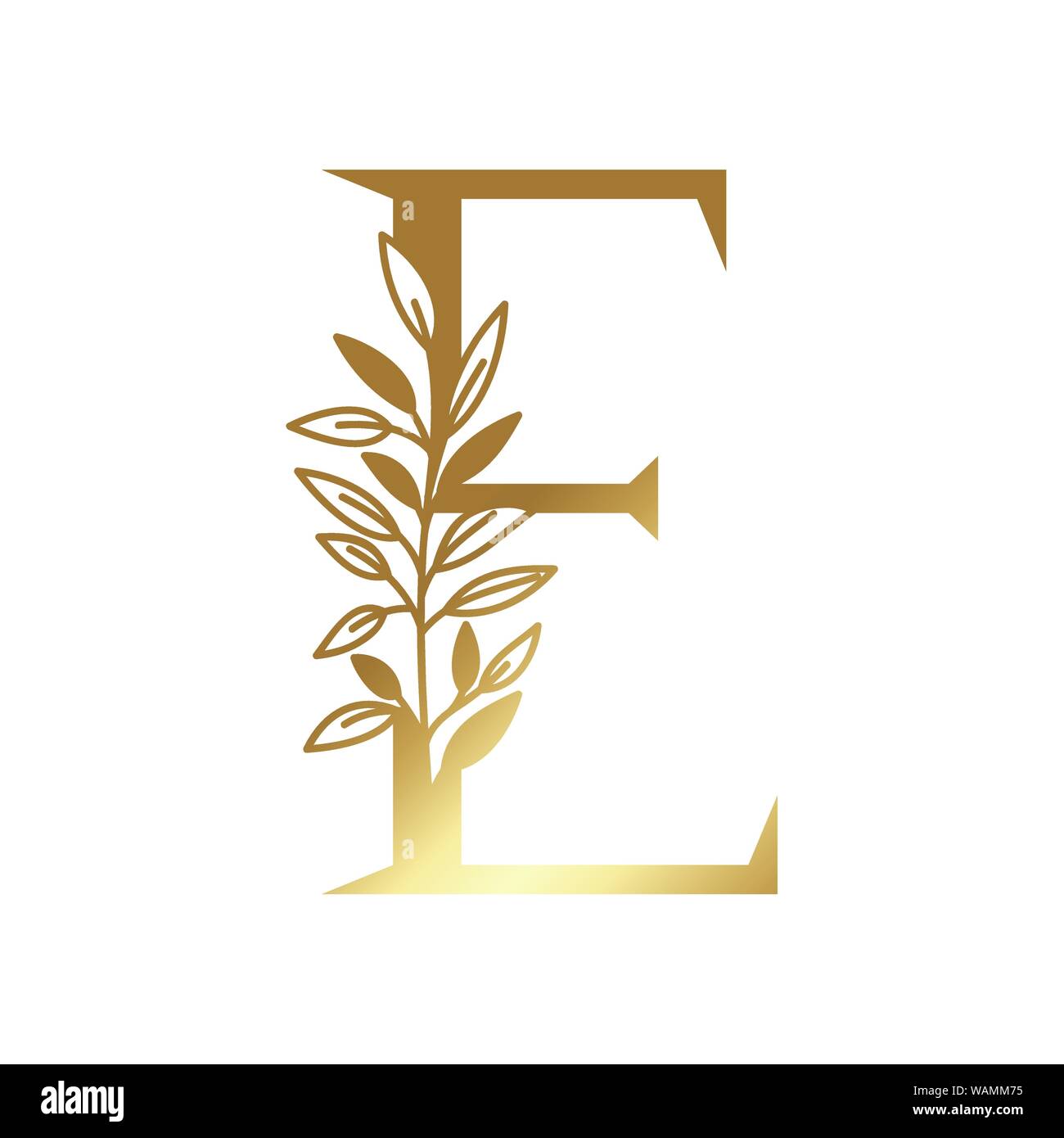 letter of the alphabet of golden color Stock Vector Image & Art - Alamy