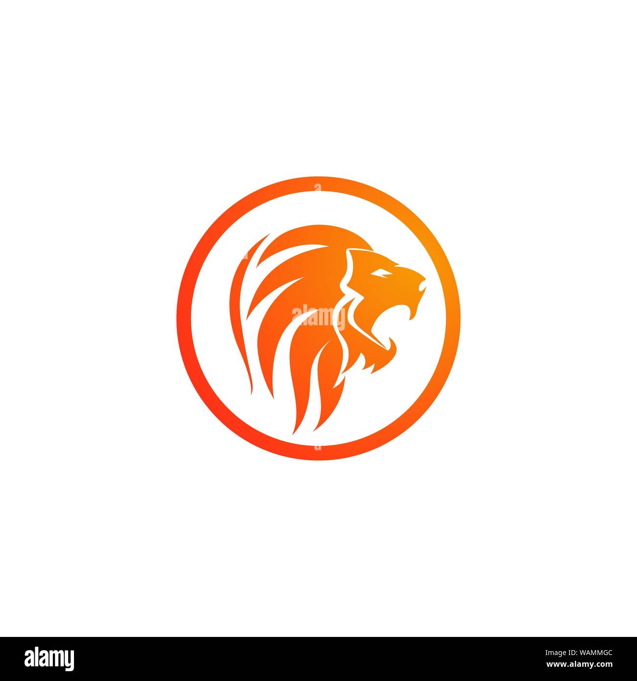 Lion logo vector template Vector Stock Vector Image & Art - Alamy