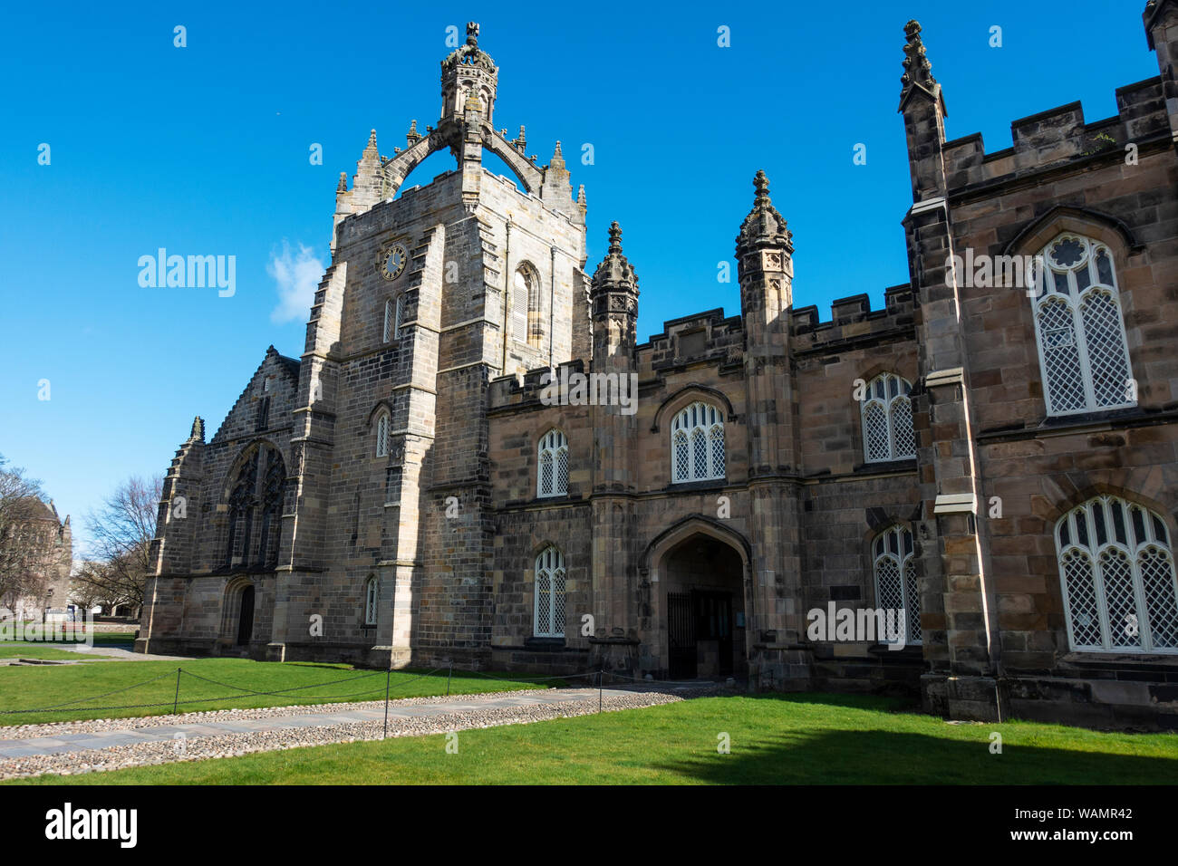 Aberdeen Kings College Chapel High Resolution Stock Photography And ...