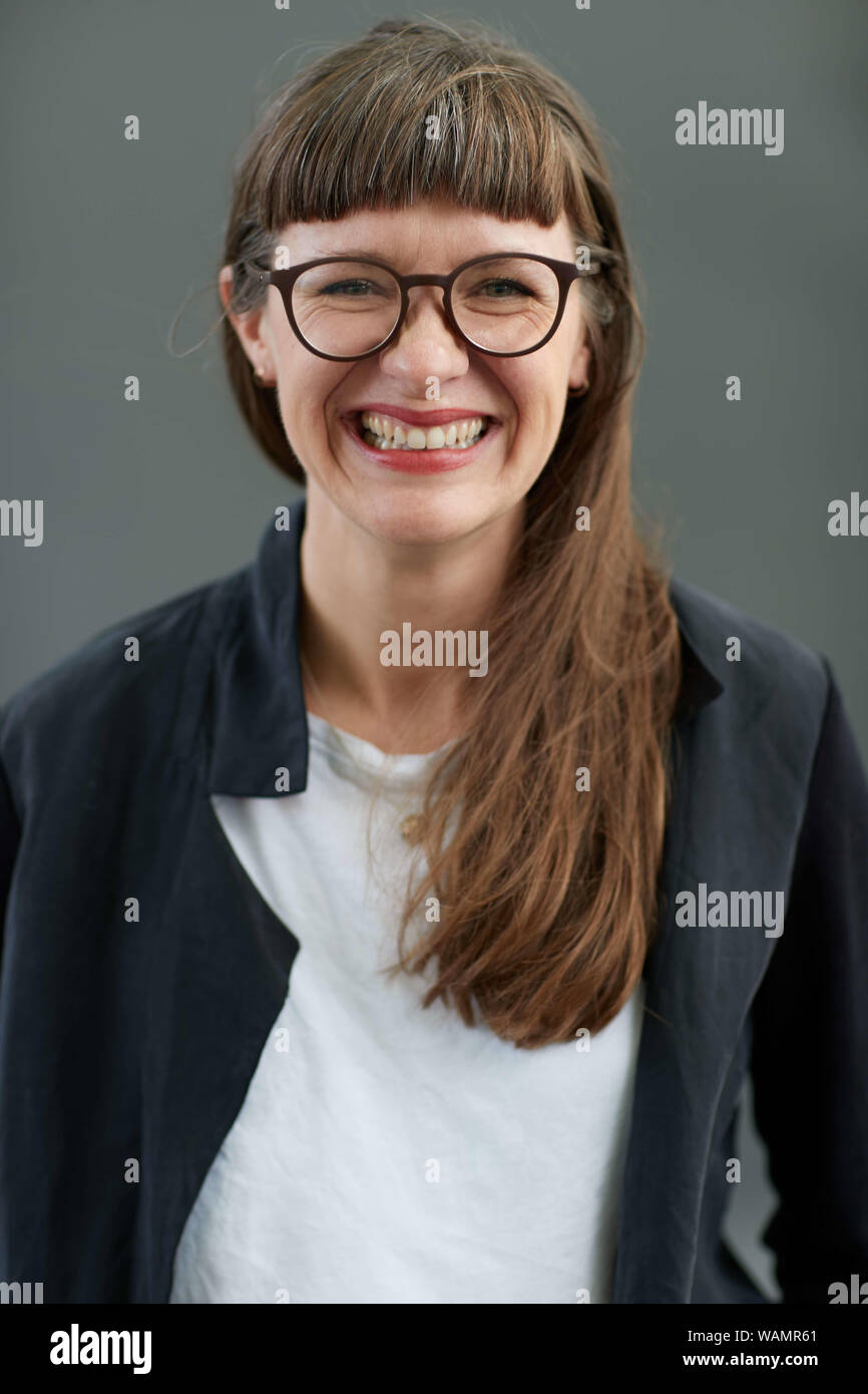 Edinburgh Scotland United Kingdom 21 August 19 Edinburgh International Book Festival Photo Call Naomi Wood Credit Andrew Eaton Alamy Stock Photo Alamy